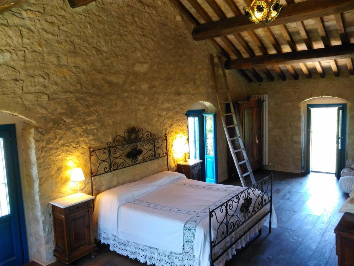 La Casa Dalle Finestre Blu Abbateggio ภายนอก รูปภาพ